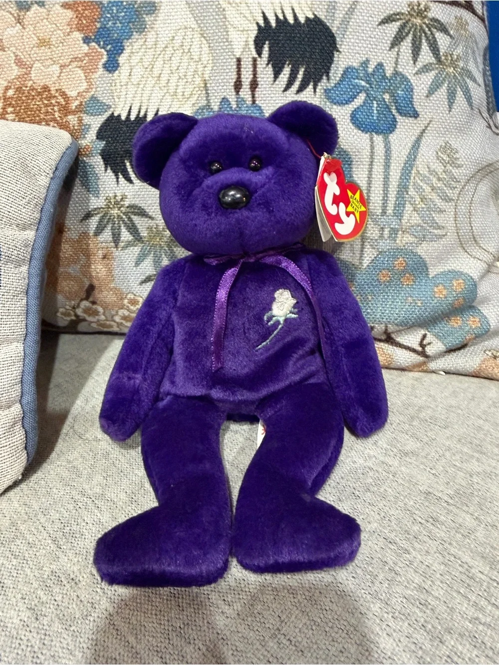 Ty Purple Princess Diana Memorial Bears